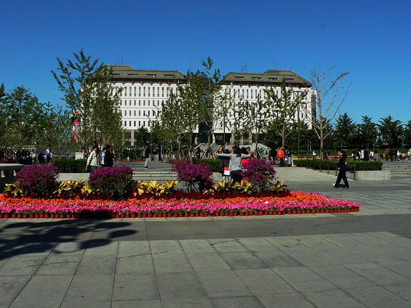 西单文化广场或将长安街上最大的绿地文化广场