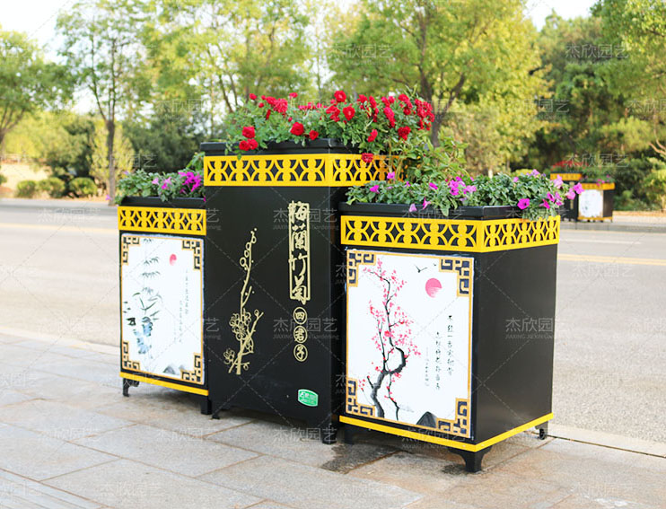 移动式组合花箱适合公园使用吗？